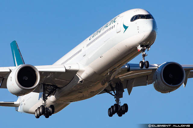 Cathay Pacific Airbus A350-1041 cn 584 F-WZGS // B-LXR