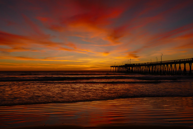 Pismo Beach Sunset. 04/11/2022.
