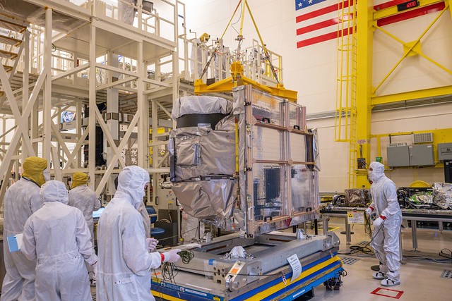GOES-U ABI Prepared for Integration with Spacecraft