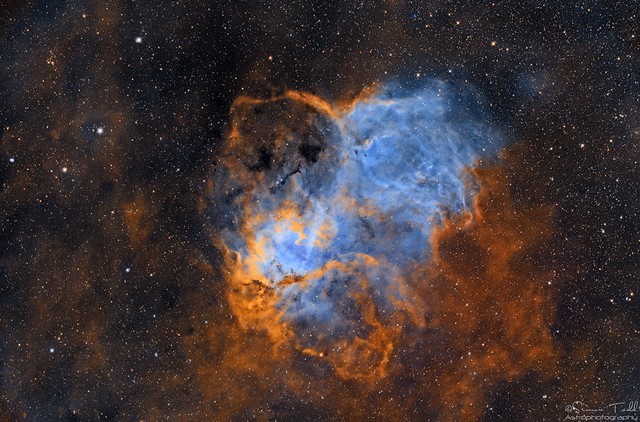 SH2-132 - The Lion Nebula in SHO
