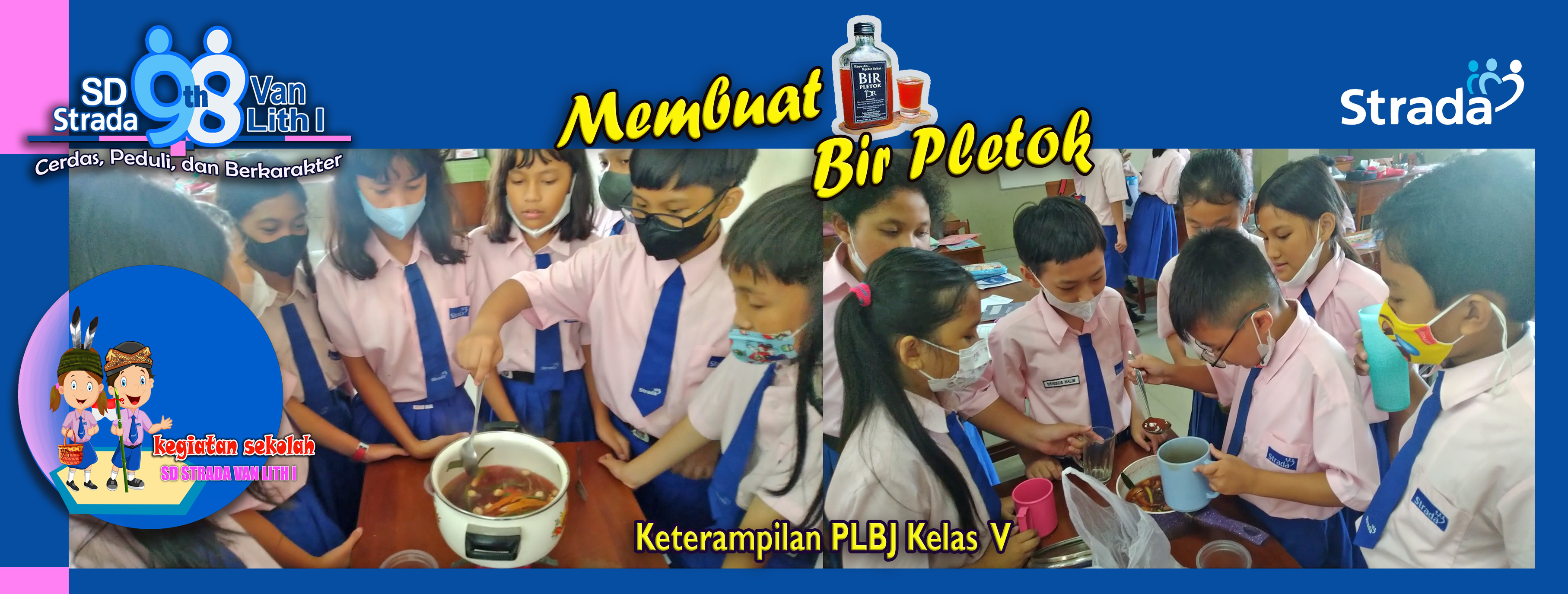 Keseruan Membuat Bir Pletok di Sekolah; Melestarikan Budaya Daerah Jakarta