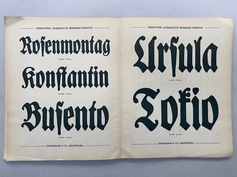 Dornemann & Co. Ferro-Typen catalog