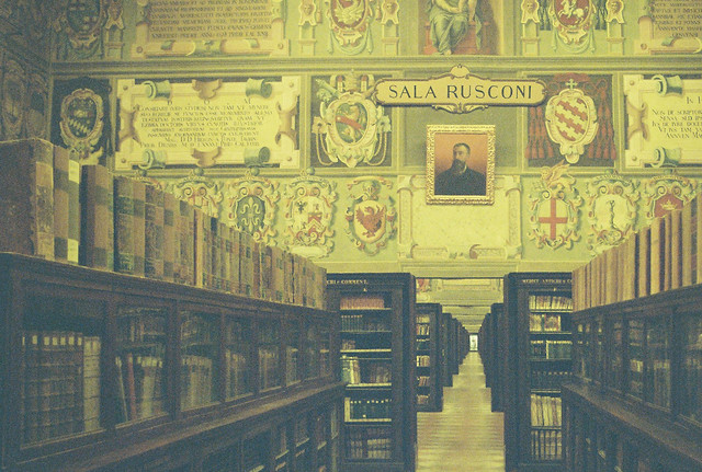 Biblioteca Comunale dell'Archiginnasio. Bologna, Italy.