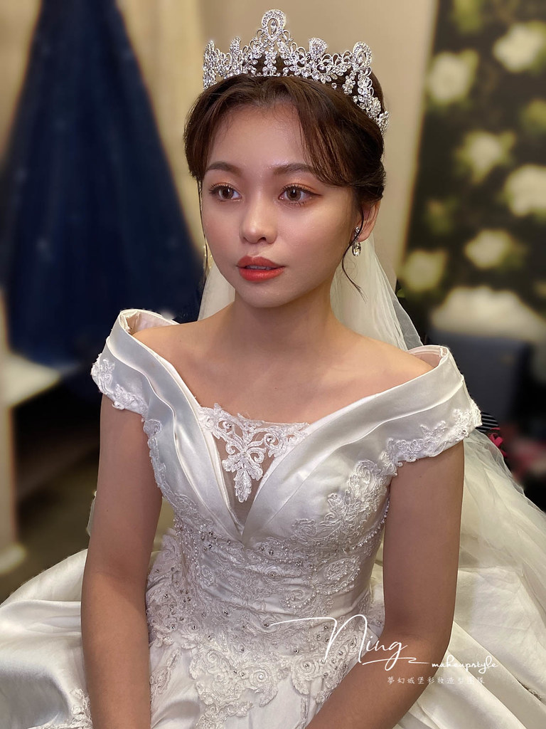 【新秘羽寧】bride筱茹 訂結婚造型 / 韓系俏麗復古