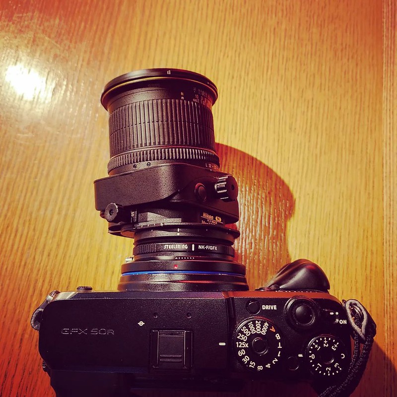 Nikon PC-E NIKKOR 24mm F3.5D ED GFX 中片幅解放