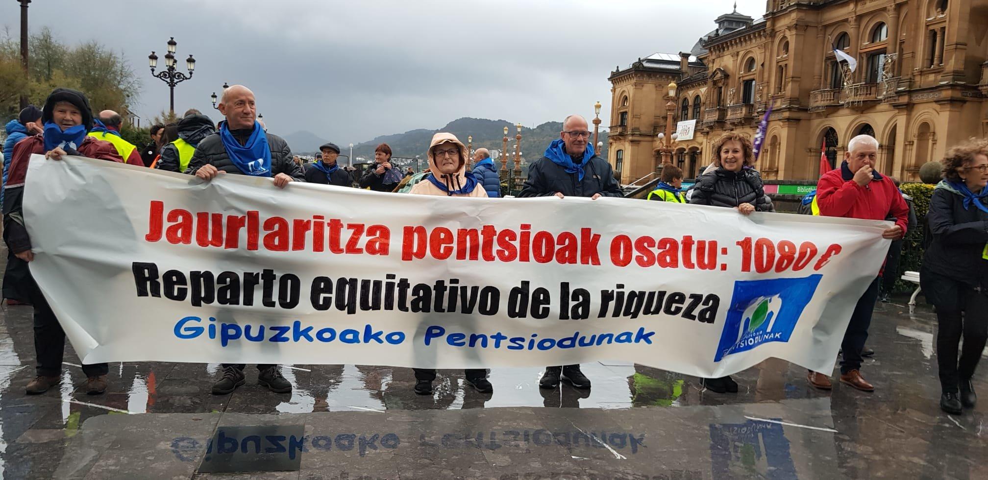 Manifestacion en Donostia 19N 2022