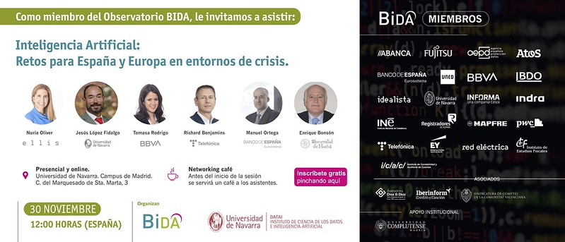 Observatorio BIDA. Conferencia Inteligencia Artificial