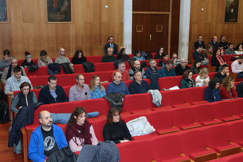 Sesión del pleno del Claustro de la Universidad de Valladolid