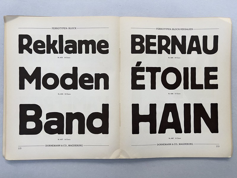 Dornemann & Co. Ferro-Typen catalog