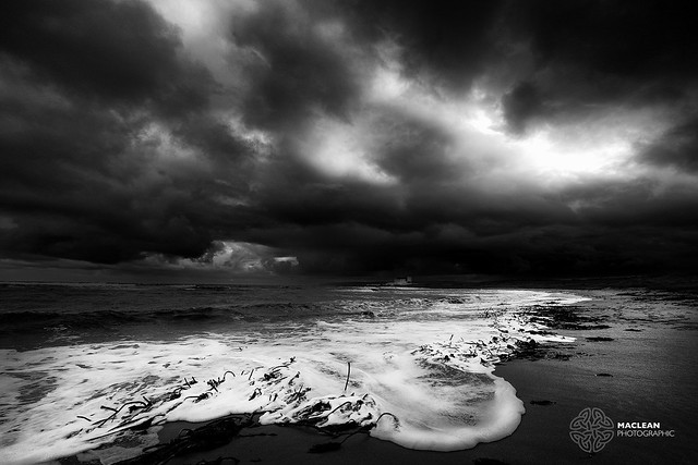 Storm Clouds Over Torness, East Lothian