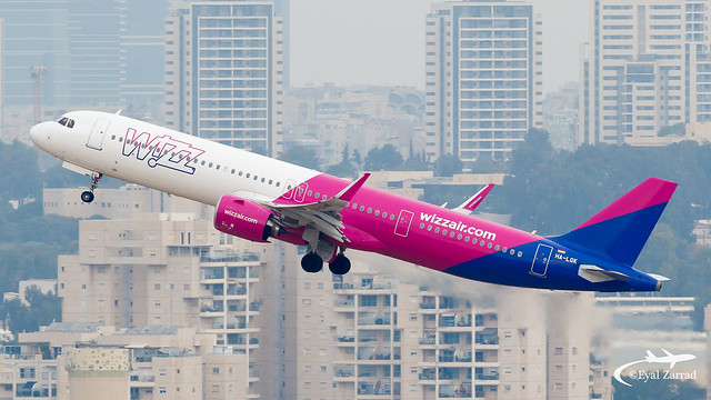 TLV - Wizz Air Airbus A321neo HA-LGK