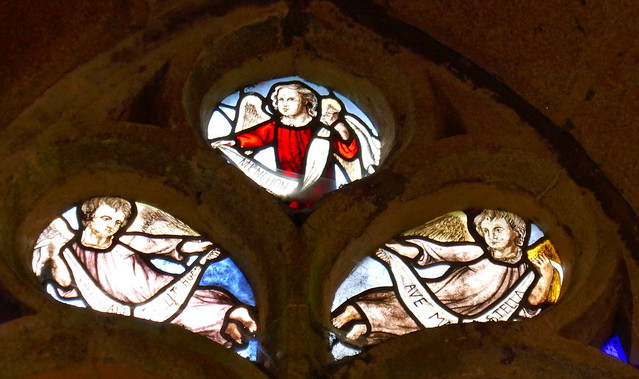 Les anges du Menehom, chapelle de Ste Marie du Ménez-Hom XVIe-XVIIIe, Plomodiern, Pays Glazic, Finistère, Bretagne.