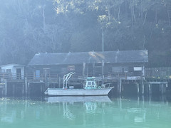 Boat in Noyo Harbor