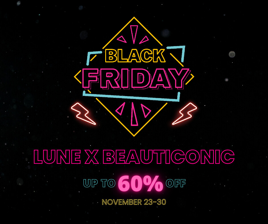 LUNEXBEAUTICONIC BLACK FRIDAY UP TO 60% OFF