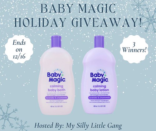 Baby Magic Holiday Giveaway! #MySillyLittleGang