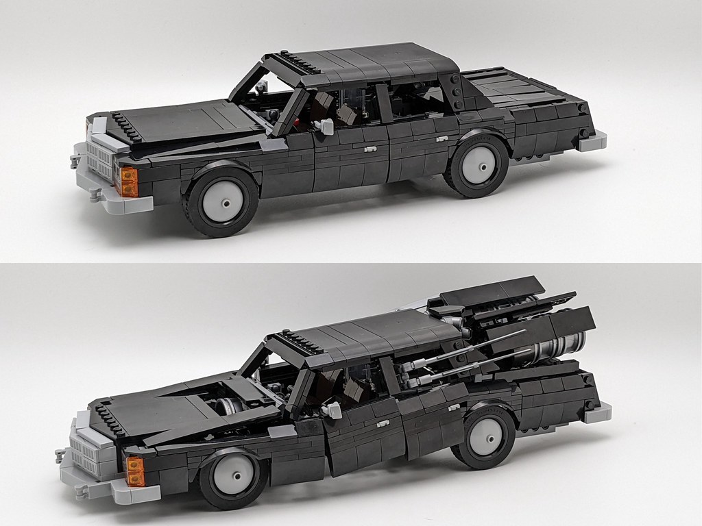 Agent K's transforming jet car from Men In Black