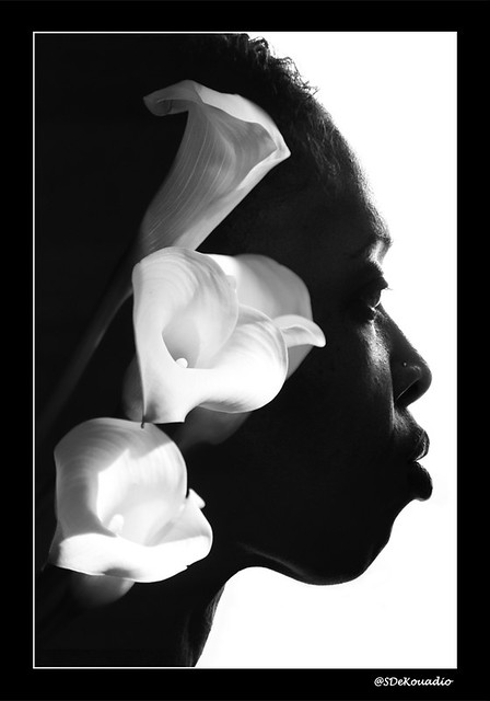 White Calla (Self-Portrait Art)