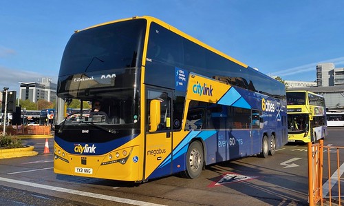 YX21 NNG ‘Stagecoach megabus’ No. 50445, Scottish citylink. Volvo B11RLE / Plaxton Panorama on Dennis Basford’s railsroadsrunways.blogspot.co.uk’