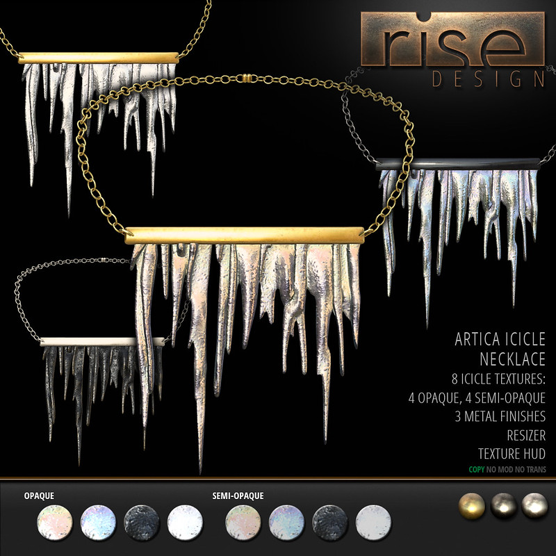[ rD ] Artica Icicle Necklace
