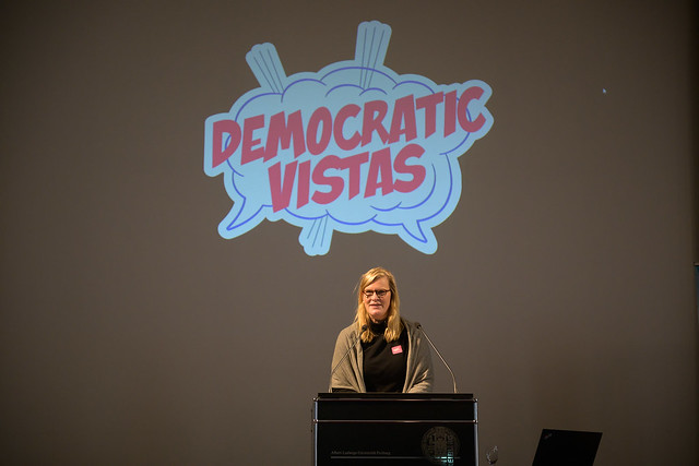 15. Oktober: Democratic Vistas - A One Day Pop-Up Think Tank