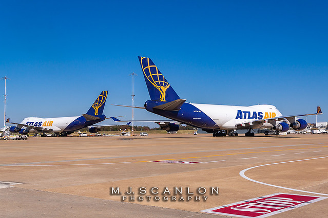 N477MC Atlas Air | Boeing 747-47UF | Memphis International Airport