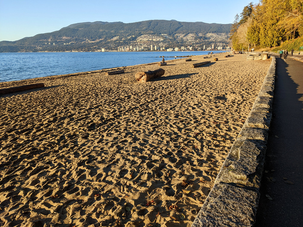 Stanley Park Seawall, Vancouver, BC, Canada