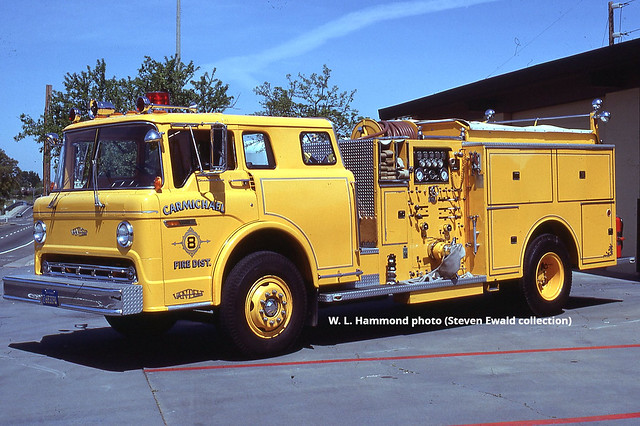 Carmichael FPD, circa 1981 (1) -- Engine 8
