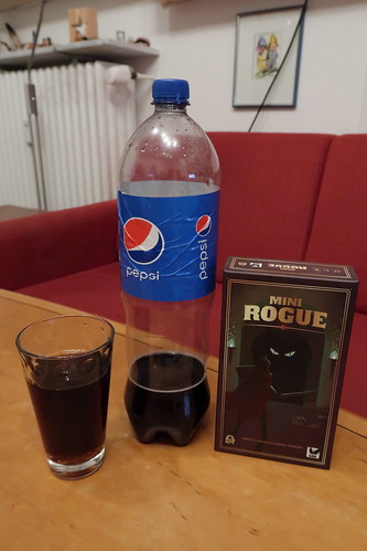 Pepsi Cola zum analogen Dungeon Crawler "Mini Rogue"