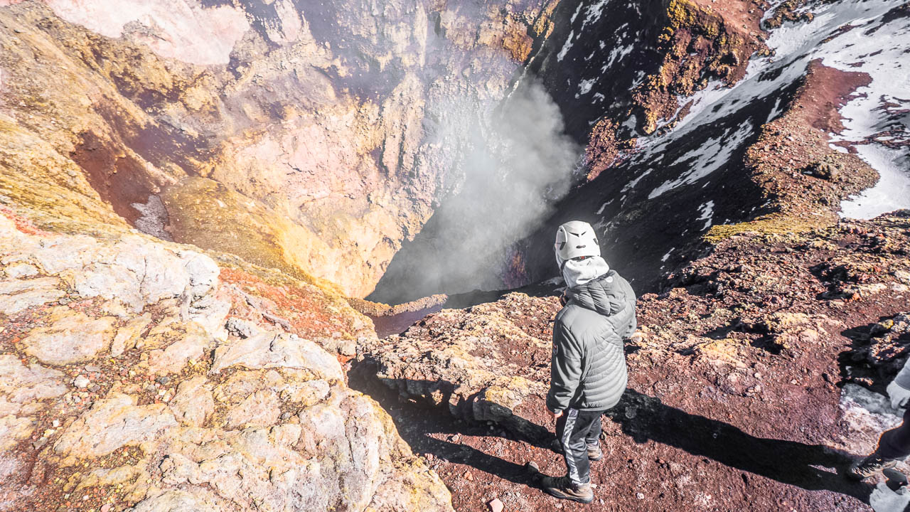 Ascent of the Villarrica Volcano to the Crater, the Adventure of a Lifetime.
