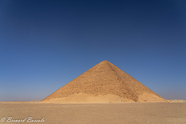 La pyramide rouge de Snéfrou - Désert de Gizeh - The Red Pyramid of Snefrou, Al Giza Desert