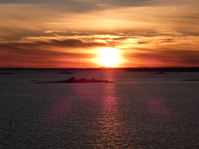 Sunset, Helsinki Archipelago