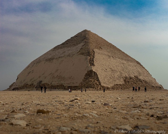 The Bent Pyramid Of Dahshur, Egypt