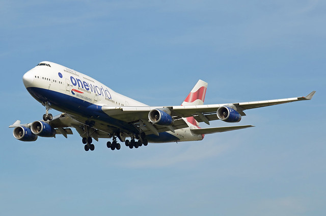 British Airways Boeing 747-436 G-CIVK oneworld