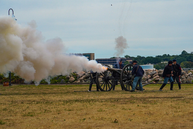 Cannon Firing