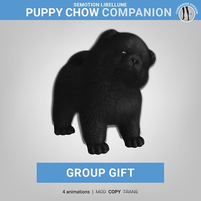 SEmotion Libellune Puppy Chow Companion GIFT