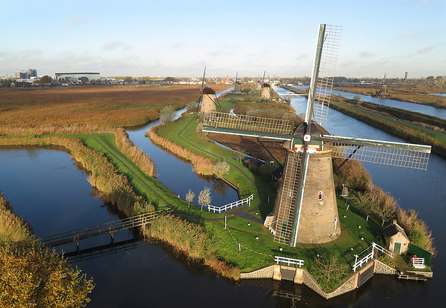 Alblasserwaard - molens bij Kinderdijk (7)