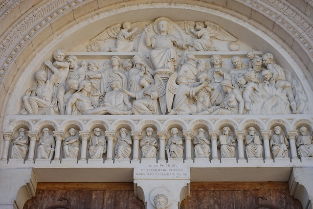 Saint-Peter church - The Last Judgment Portal