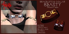 Antropos Beasty Collar & Bracelet sets
