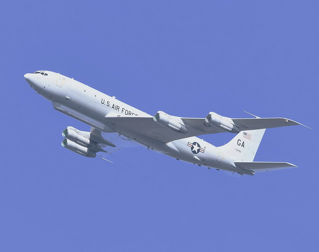 Boeing 707 E8 joint stars