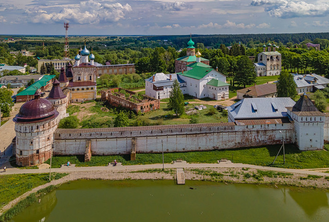 Borisoglebsky Monastery. Gold ring of Russia.
