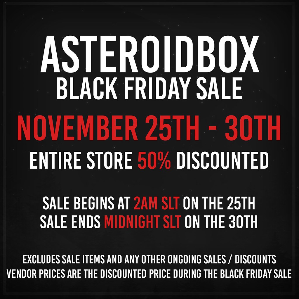 AsteroidBox. Black Friday Sale!