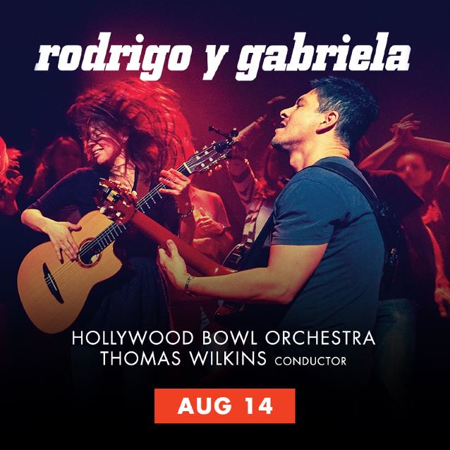 Rodrigo Y Gabriela Hollywood Bowl 2016 poster