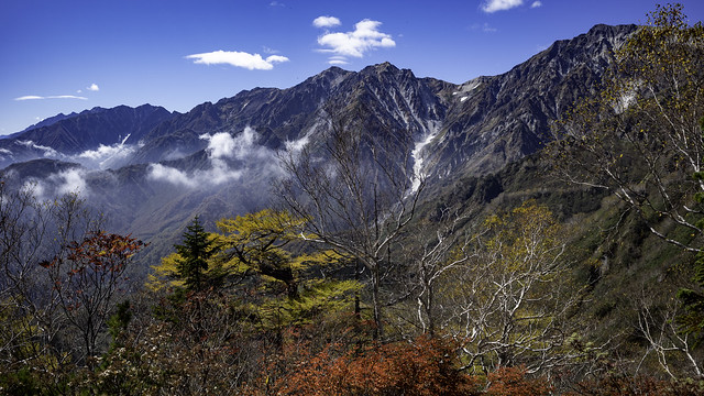 Hakuba mountains from Yaseone