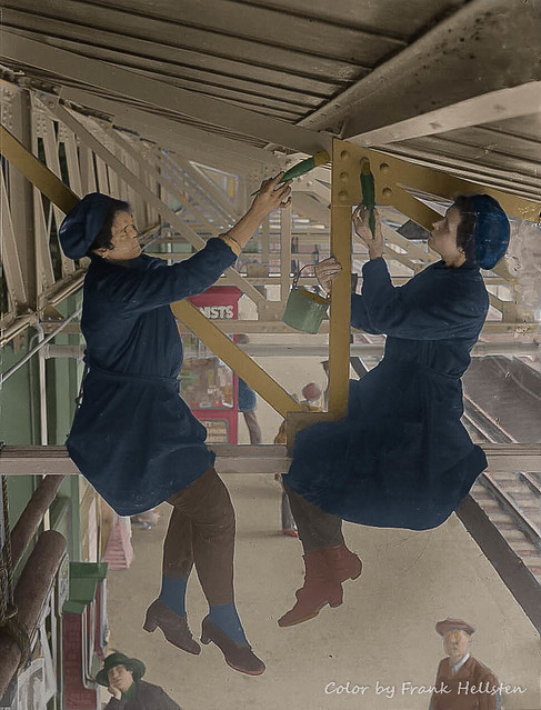 Female painters in London (WW1)