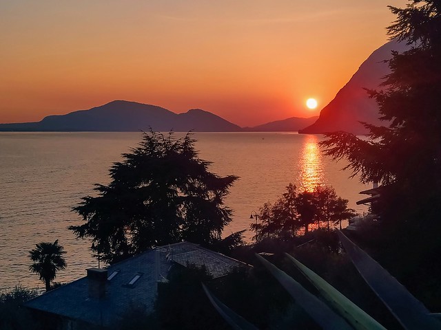 Last sunset on Monte Isola
