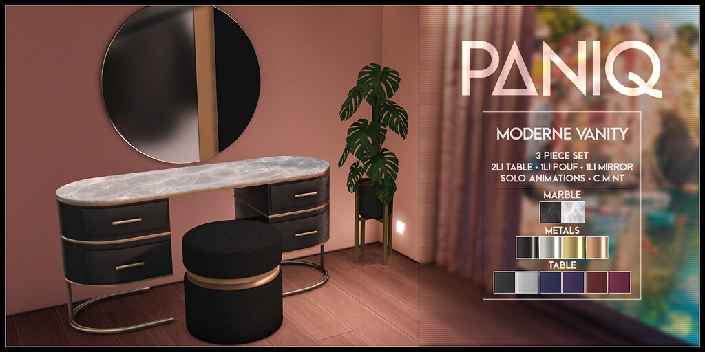 PANIQ Moderne Vanity @ The Fifty