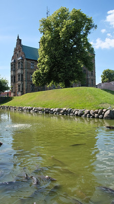 209 Vissen bij Rosenborg Castle