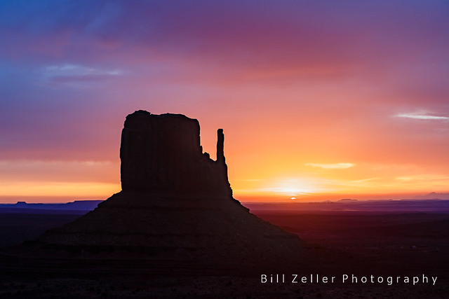 Monument Valley Sunrise, Navajo Tribal Park, Arizona