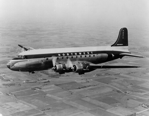 DC 4. The Wreck of Northwest Flight 2501 Submerged in Lake Michigan