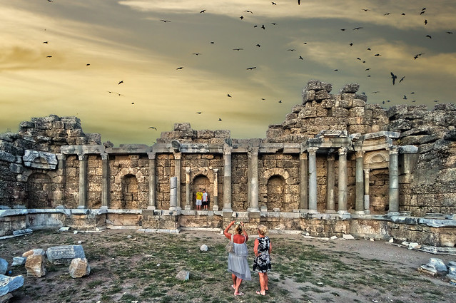 Side ancient city-Antalya